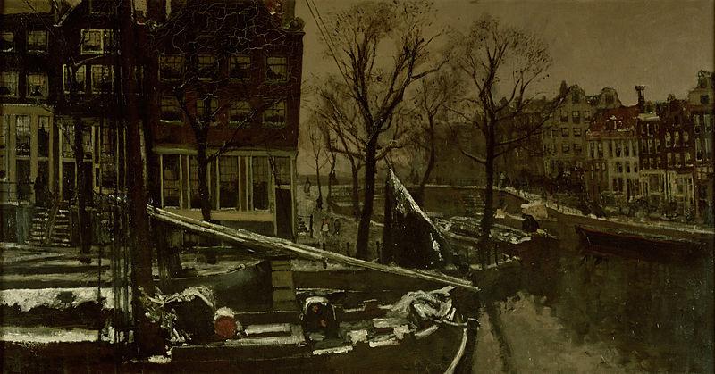 George Hendrik Breitner Winter in Amsterdam